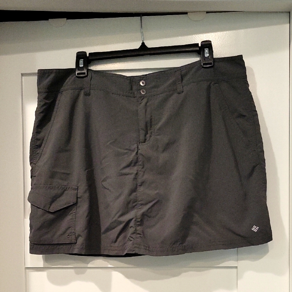 Columbia Gray Omni-Shade Skort
